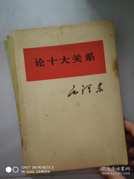 论十大关系的内容